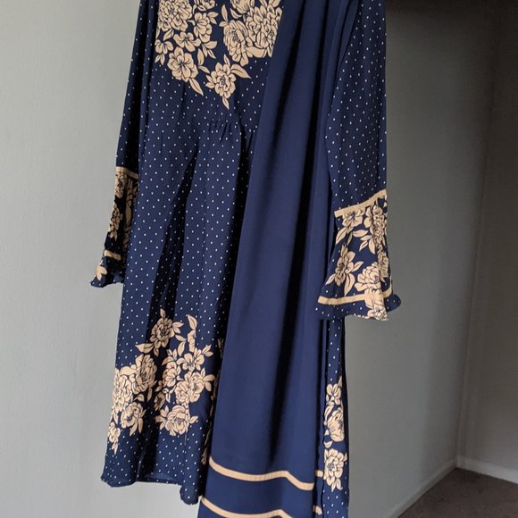 Small Size Navy Blue Pant Suit/ Indian dresses - Picture 2 of 5